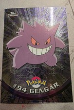 Topps Chrome Pokémon TV Animation Edition #94 Gengar Hologram Card 2000 picture