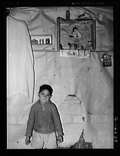 Photo:Robstown Texas 1939 Mexican Boy in Corral Crude Wallpaper FSA Home picture