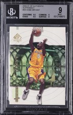 2000 UPPER DECK SP AUTHENTIC SUPREMACY #S5 KOBE BRYANT BGS 9 9.5/9/9.5/9 picture