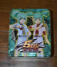 Yugioh 5D's Collectible Tin Exclusive 2009 -EMPTY TWINS LEO AND LUNA picture