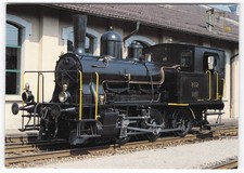 Swiss SBB E 3/3 8512 Steam Tank Locomotive Luzern Transport Museum Postcard picture