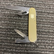 Victorinox Cadet Limited Edition Alox 2019 Gold Champagne Swiss Army Knife picture