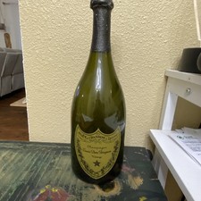 RARE DOM PERIGNON Brut Champagne DUMMY Display BOTTLE Sealed Empty Promo. picture