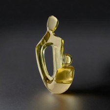 Mother Child Lucite Sculpture 18