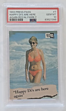 Princess Diana Happy Di's Royal Family 1993 Press Pass #7 PSA GEM MINT