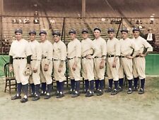 1923 New York Yankees Pitching Staff Colorized 8x10 Print-FREE SHIPPING picture