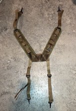 US Army Vietnam M1967 Field Pack Suspenders M67 Nylon picture