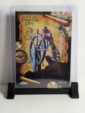 2025 Topps Disney 70th Helmsman Black 8/10 A Pirates Life Chrome SSP picture