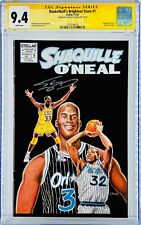 Shaquille O'Neal Signed CGC SS Basketball's Brightest Stars #1 Stellar Grade 9.4 picture