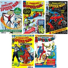 Amazing Spider-Man Silver Age Classic Facsimile 5 Comic Set picture