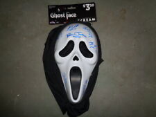 9x Cast Signed Wes Craven Scream Mask Neve Skeet Kennedy Lillard Jackson w/ JSA picture