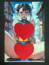 Keys Comics #1 Chun Li Streetfighter Naughty Wraparound Variant Cover LTD 100 NM picture
