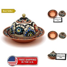 Handmade Copper Turkish Delight Candy & Sugar Mini Bowl picture