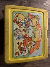 Vintage 1983 Rainbow Brite No Thermos Yellow Plastic Lunch Box Hallmark Read picture