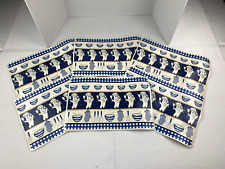 Lot Of 6 Vintage Pillsbury Doughboy Poppin' Fresh Vinyl Placemats 1997 picture