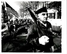 LG36 1994 Orig Matt Stone Photo EVACUATION DAY ON DORCHESTER HEIGHTS IN SOUTHIE picture