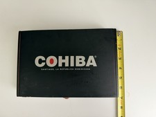 COHIBA ROBUSTO 8 SANTIAGO D R EMPTY WOODEN CIGAR BOX 9 X 6 X 2