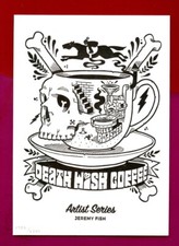 Death Wish Coffee Artist Series Jeremy Fish Tin New (a) picture