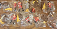 Bandai 2001 Cyborg 009 World Figures Lot of 8 (NO BOX) picture