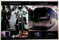 Featherlite Vantare H3-45 Prevost Luxury Coach Vintage 2-Page Magazine Ad picture