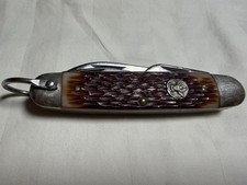 Vtg Ulster USA Boy Scout Pocket Knife 4 Blade BSA No Wobble Tight Mechanics picture