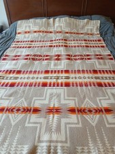 Antique 20s 30s Pendleton Beaver State Harding Blanket 48x72 picture