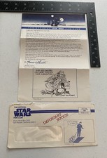 Vintage Official Fan Club Renewal Newsletter & Envelope-Feb 1984 picture
