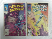 THE SILVER SURFER #1&2 (TWO-ISSUE LIMITED SERIES) MARVEL 1988-89 picture