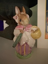 Beatrix Potter Mrs. Rabbit vintage 1960s, signed on bottom, EUC picture