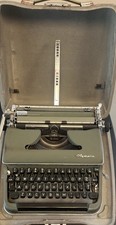 Vintage Olympia SM-3 Typewriter With Case picture