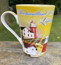 Newfoundland & Labrador Lighthouses 14 Oz Souvenir Mug Cup Made In Thailand picture