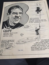 Robert Bob Croft Navy Freediving Archive 100+ Pc Lot Medal of Honor O'Kane picture