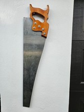 Vintage Henry Disston D-8 Hand Saw w/26