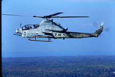 2004 Bell AH-1W Super Cobra USMC Attack Helicopter Vintage 35mm Slide picture