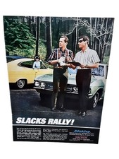 1966 Dickies Slacks Chevy Corvair Vintage Clothing Print Ad picture