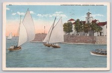 Vintage La Rabida Sanitarium Postcard Jackson Park Chicago Illinois 1919 picture