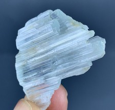 41 Carats Rare Shape Aquamarine Crystal Specimen From Pakistan. picture