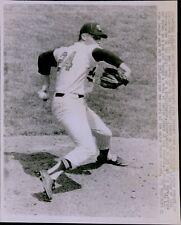 LG836 1966 Wire Photo PETE RICHERT Washington Senators Baseball Pitcher Throwing picture