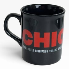 CHICAGO THE MUSICAL SOUVENIR MUG Black Red Theatre Coffee Mug Tea Mug picture