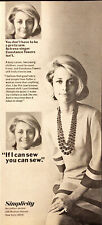 1966 Simplicity Patterns Vintage Print Ad Constance Towers picture