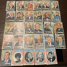1972 TOPPS U.S. PRESIDENTS SET 27 of 43 INCLUDING SHIRLEY CHISHOLM FR 29 Total🔥 picture