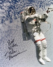 MICHAEL MIKE MASSIMINO SIGNED AUTOGRAPH NASA ASTRONAUT SPACE 8X10 PHOTO #4 picture