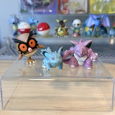 TOMY Pokemon Figures Nidoking Nidorina  Hoothoot CGTSJ Nintendo Auldey Set picture