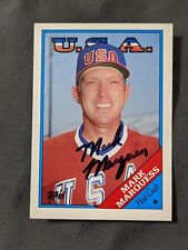 MARK MARQUESS AUTOGRAPH STANFORD CARDINAL 1988 USA OLYMPIC BASEBALL TEAM card  picture