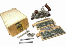 Vintage Stanley Sweetheart No. 45 Combination Plane W/ Orig. Box & All Cutters picture