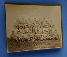 1898 San Juan Hill Spanish American War PR 3rd Infantry Battalion Mounted Photo  picture
