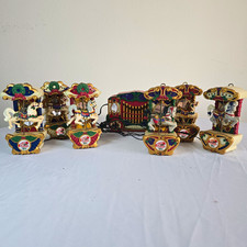 Mr. Christmas Vintage 1992 Victorian Musical/Animated Carousel Merry-Go-Round picture
