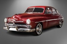 1950 Mercury Sedan Car 13x19 Poster Style PhotoArt 10m HQ Ford picture