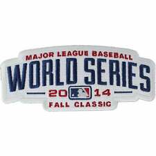 2014 MLB World Series Logo Kansas City Royals Jersey Sleeve Patch Emblem Giants picture