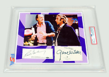 Gene Wilder & Roald Dahl ~ Signed Willy Wonka & The Chocolate Factory ~ PSA DNA picture